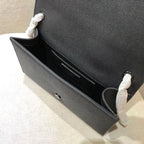 YSL KATE MEDIUM CHAIN BAG IN GRAIN DE POUDRE EMBOSSED LEATHER – YB037