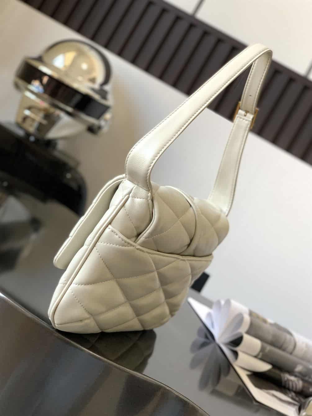 YSL LE 57 HOBO BAG IN QUILTED LAMBSKIN – YB048