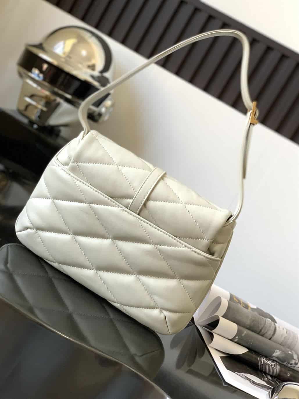 YSL LE 57 HOBO BAG IN QUILTED LAMBSKIN – YB048