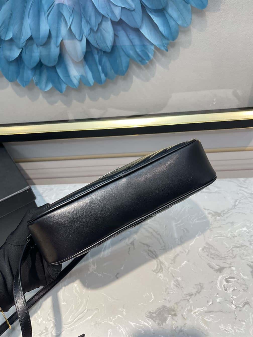 YSL LOU CAMERA BAG IN QUILTED LEATHER – YB049