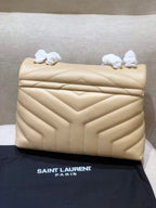 YSL LOULOU WHITE CREAM BAG – YB013