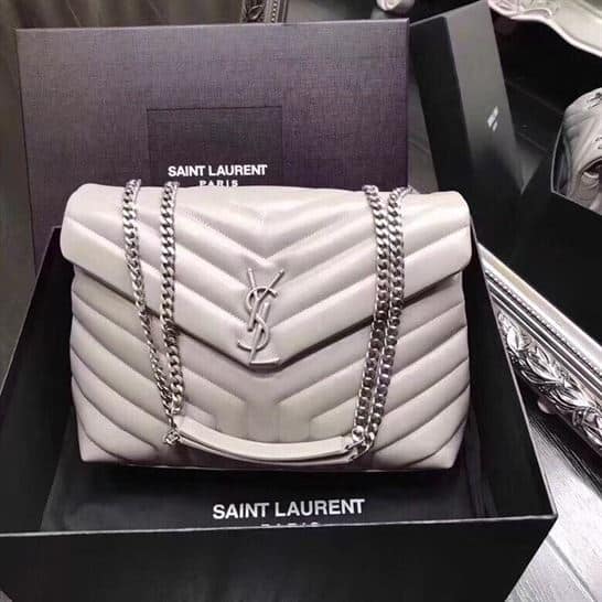 YSL LOULOU WHITE BAG – YB015