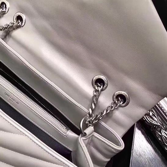 YSL LOULOU WHITE BAG – YB015