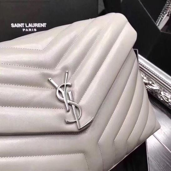 YSL LOULOU WHITE BAG – YB015