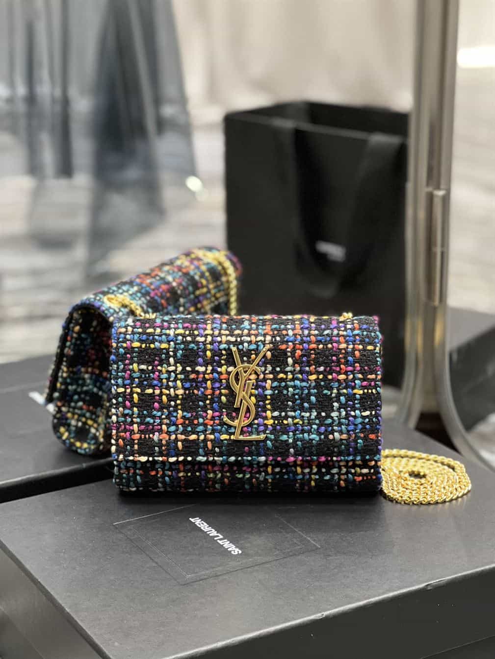 YSL LOULOU Nero & Multicolor Bag – YB023