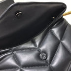 YSL LOULOU PUFFER SHOULDER BLACK BAG – YB010
