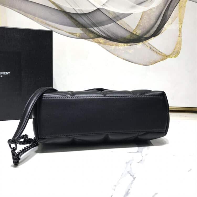 YSL LOULOU PUFFER SHOULDER BLACK BAG – YB010