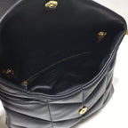 YSL LOULOU PUFFER SHOULDER BLACK BAG – YB011