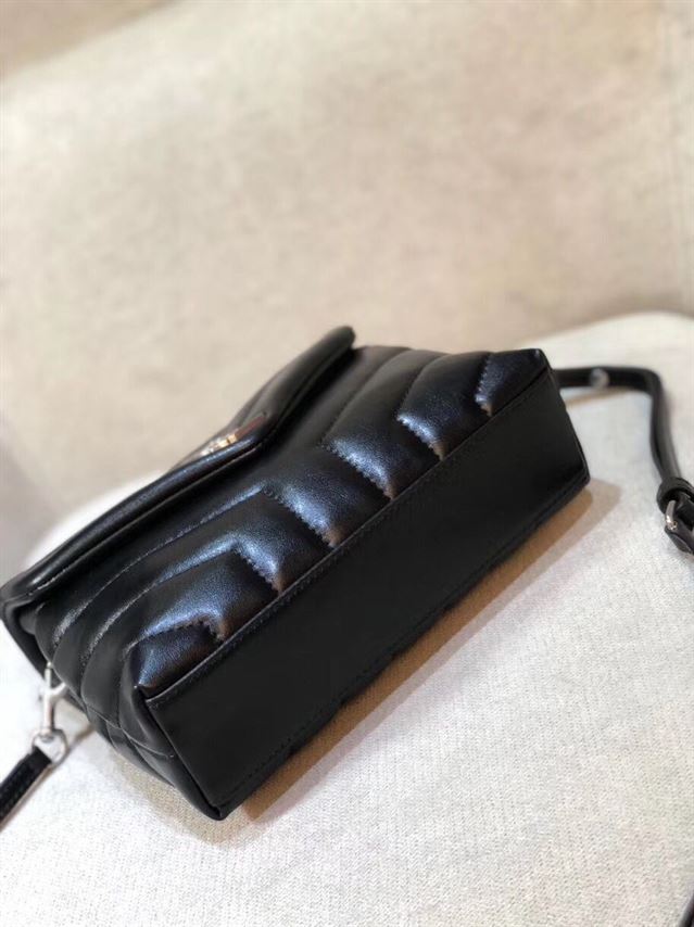 YSL LOULOU TOY STRAP BLACK BAG – YB007