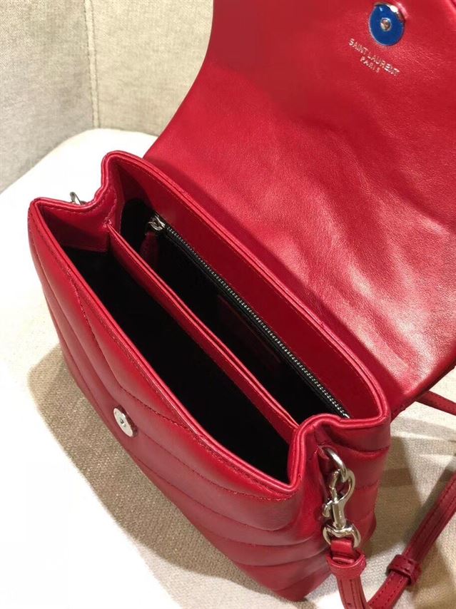 YSL LOULOU TOY STRAP RED BAG – YB008