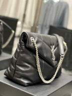YSL MEDIUM PUFFER IN QUILTED NAPPA LEATHER – YB052