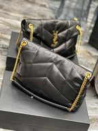 YSL MEDIUM PUFFER IN QUILTED NAPPA LEATHER – YB066