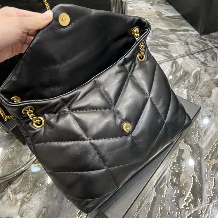 YSL MEDIUM PUFFER IN QUILTED NAPPA LEATHER – YB066