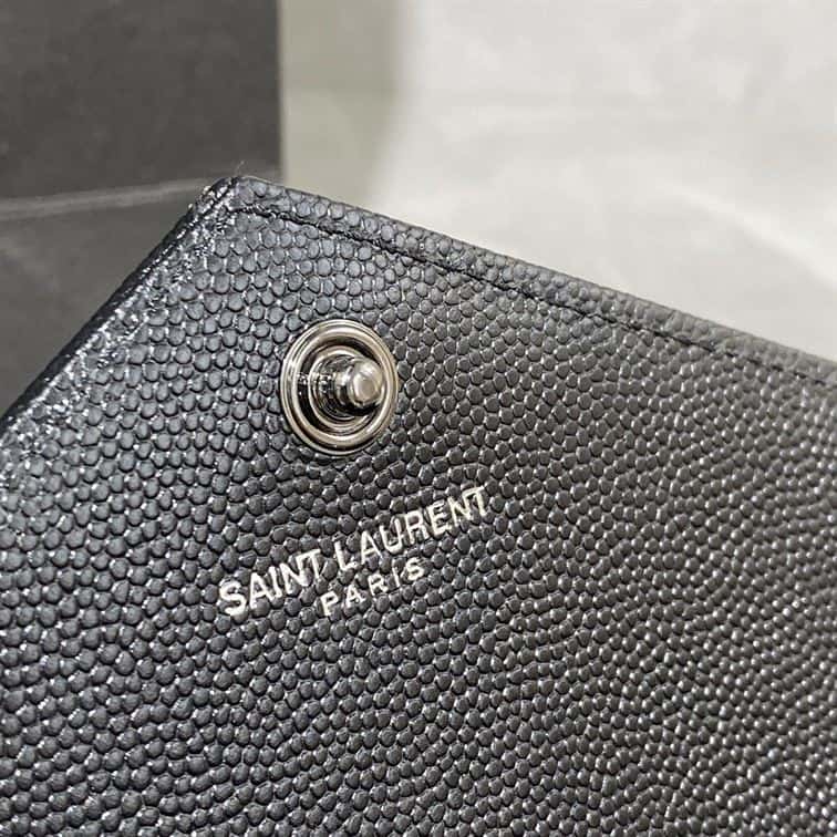 YSL MONOGRAMME CHAIN WALLET BLACK BAG – YB032