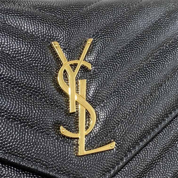 YSL MONOGRAMME CHAIN WALLET BAG BLACK – YB040