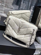 YSL PUFFER TOY WHITE BAG – YB017