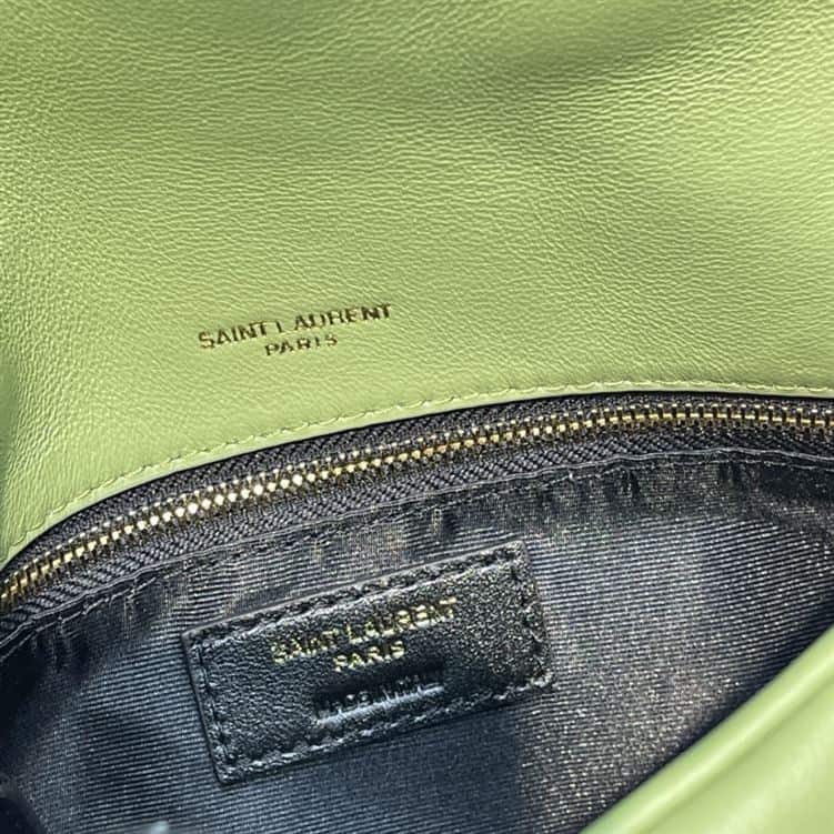 YSL PUFFER TOY MINT GREEN BAG – YB019