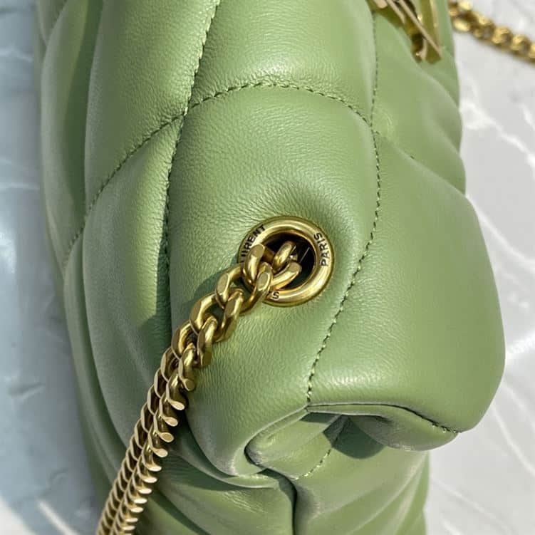 YSL PUFFER TOY MINT GREEN BAG – YB019