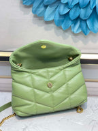 YSL PUFFER TOY MINT GREEN BAG – YB019