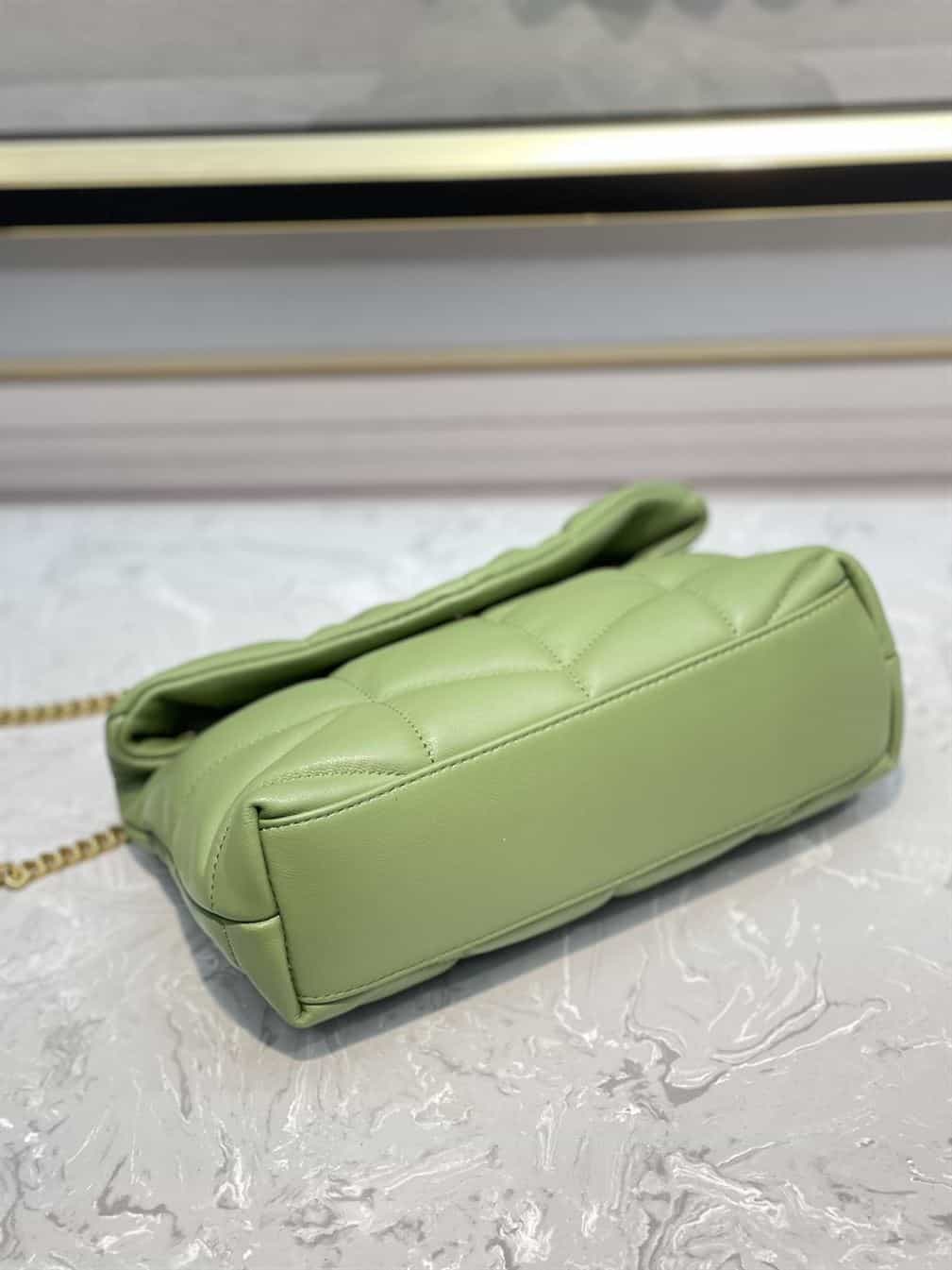 YSL PUFFER TOY MINT GREEN BAG – YB019