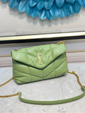 YSL PUFFER TOY MINT GREEN BAG – YB019