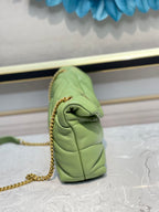 YSL PUFFER TOY MINT GREEN BAG – YB019