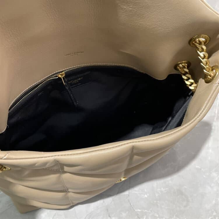 YSL PUFFER TOY WHITE CREAM BAG – YB020