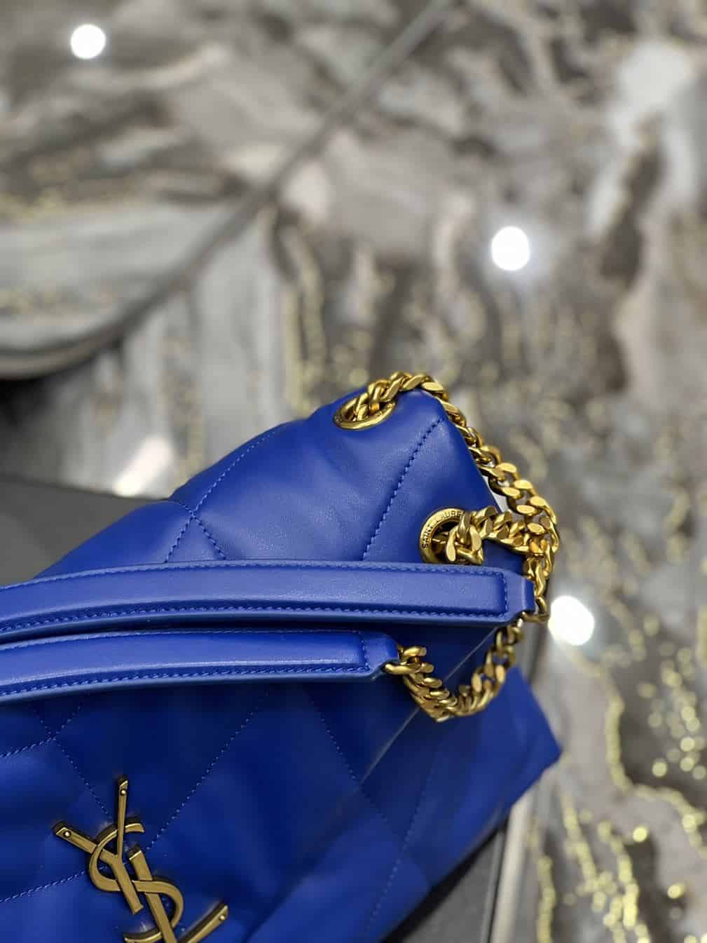 YSL PUFFER TOY BLUE BAG – YB021