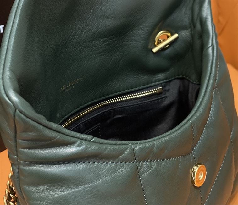 YSL PUFFER TOY BAG IN QUILTED LAMBSKIN – YB067
