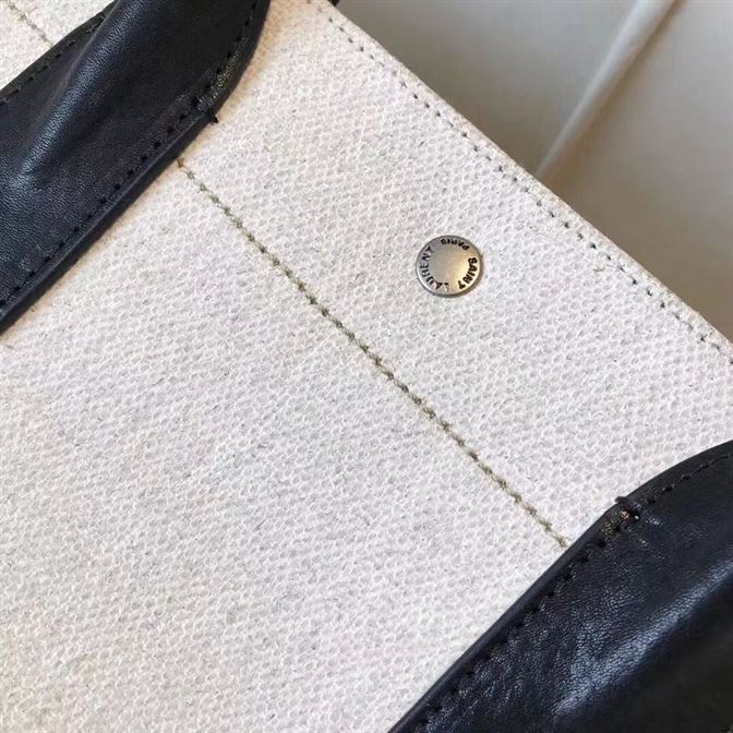 YSL RIVE GAUCHE CANVAS TOTE WHITE BEIGE BAG – YB026