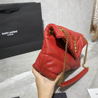 YSL SMALL PUFFER IN QUILTED NAPPA LEATHER – YB054