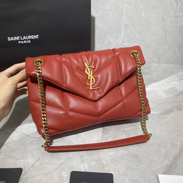YSL SMALL PUFFER IN QUILTED NAPPA LEATHER – YB054