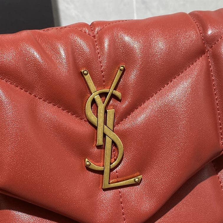 YSL SMALL PUFFER IN QUILTED NAPPA LEATHER – YB054