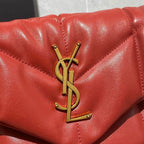 YSL SMALL PUFFER IN QUILTED NAPPA LEATHER – YB054