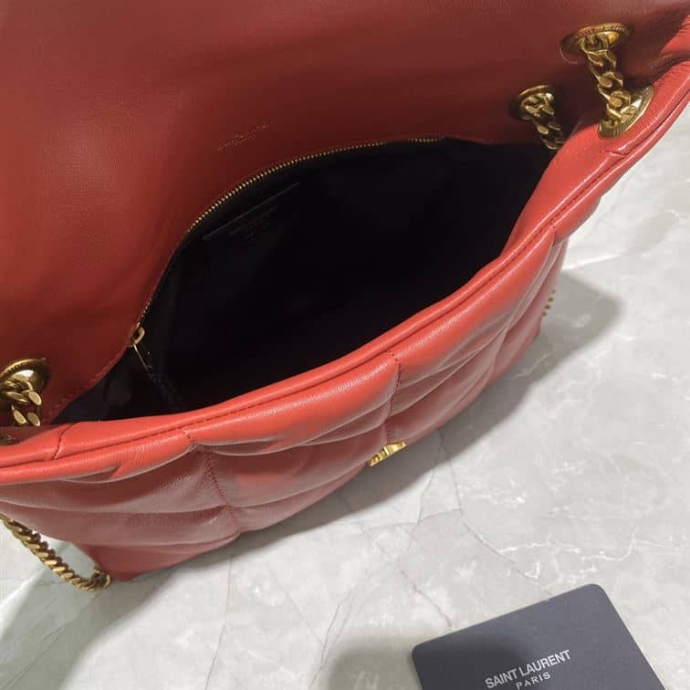 YSL SMALL PUFFER IN QUILTED NAPPA LEATHER – YB054