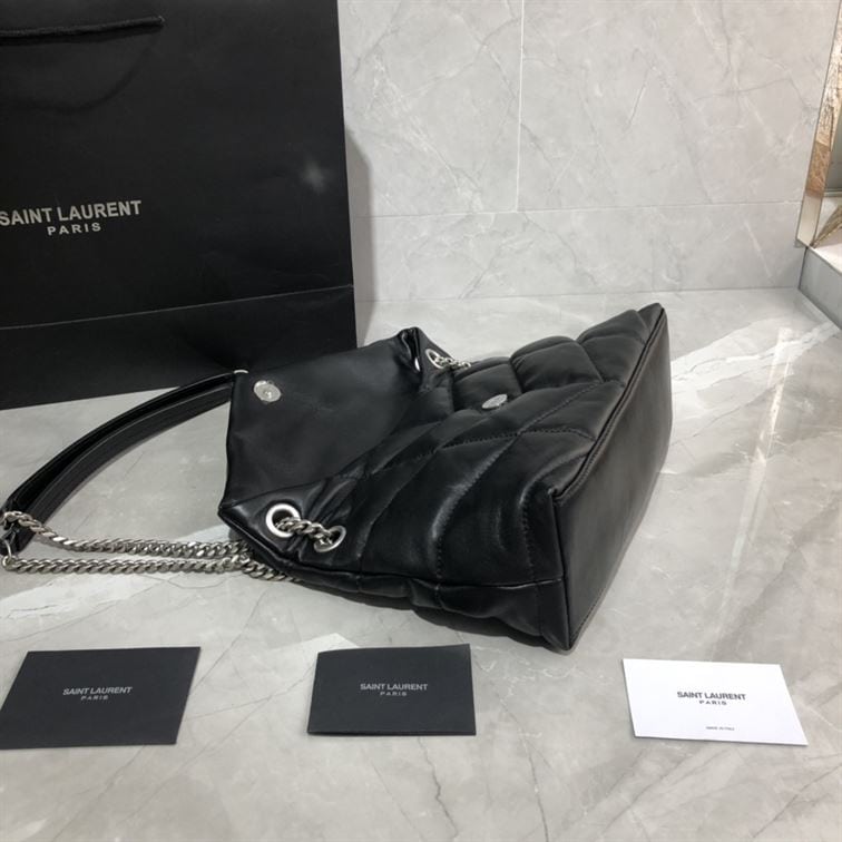 YSL SMALL PUFFER IN QUILTED NAPPA LEATHER – YB059