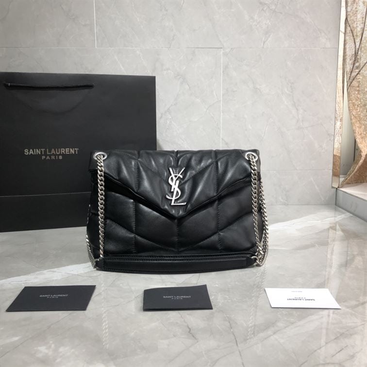 YSL SMALL PUFFER IN QUILTED NAPPA LEATHER – YB059