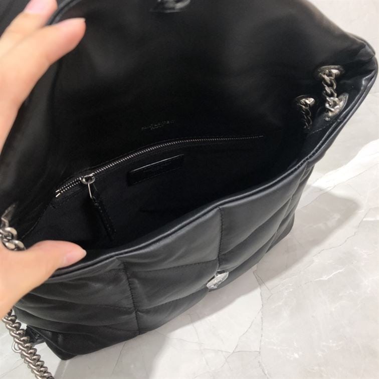 YSL SMALL PUFFER IN QUILTED NAPPA LEATHER – YB059