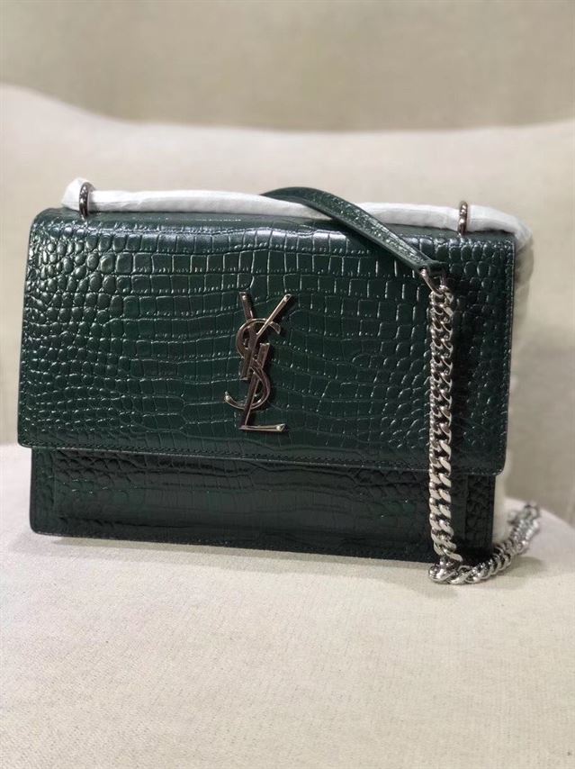 YSL SUNSET MOSS GREEN BAG – YB002