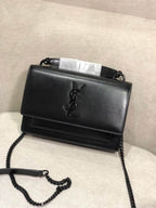 YSL SUNSET CHAIN WALLET IN SMOOTH LEATHER – YB029